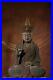 14-8-Chine-ancienne-peinture-sur-bois-sculpte-Shakyamuni-Bouddha-01-uef