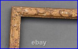 ANCIEN CADRE LOUIS XIV en bois sculpté doré XVIII ème frame régence