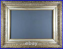 Ancien Cadre Barbizon Format 55 cm x 38 cm (10P) Peinture Tableau Frame 39 37 36