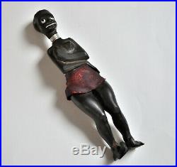 Ancien Casse Noix Anthropomorphe Femme Bois Sculpte Women Nutcracker