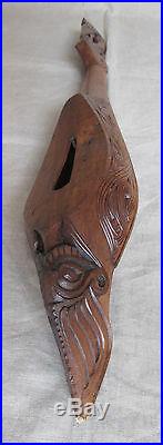 Ancien Luth BATAK sculpté Old Batak Lute Violin Nord de Sumatra (Indonesia)