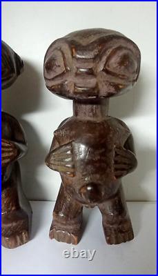 Ancien Tikis Polynésien En Bois Sculpté