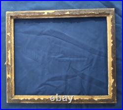 Ancien cadre 3F louis XVI bois dore feuillure 27 cm x 22 old frame gold tableau