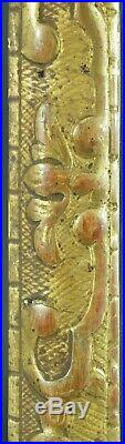 Ancien cadre baguette Bérain 18e dessin gravure bois doré antique frame Cornice