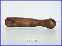 Ancien mortier + pilon en bois sculpté Océanie Africain Afrique 100% d´origine