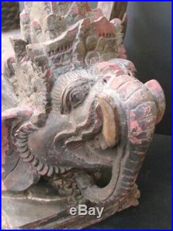 Ancienne Boite de Mariage en Bois sculpté, BALI INDONÉSIE