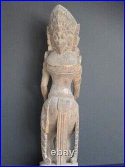 Ancienne Statuette en Bois sculpté, mythologie de BALI INDONÉSIE