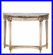 Ancienne-console-d-epoque-Louis-XVI-table-bois-sculpte-laque-gris-marbre-01-htdr