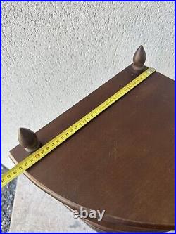 Ancienne étagère d angle en bois sculpté