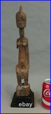 Ancienne statuette statue bois sculpté DOGON BANDIAGARA art africain african
