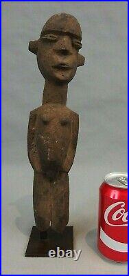 Ancienne statuette statue bois sculpté LOBI BATEBA art africain antique african