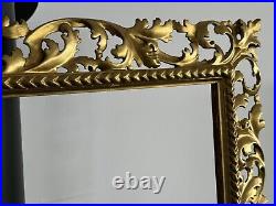 Cadre Ancien/cadre Doré/old Frame Antique/18eme Italie/florentin/enorme/90x74cm