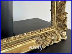 Cadre Ancien/cadre Doré/old Frame Antique/18eme Régence/boisSculpté Or/52x46cm