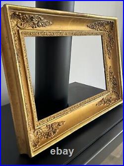 Cadre Ancien/cadre Doré/old Frame Antique/19eme/Cadre Empire/57,5x40cm