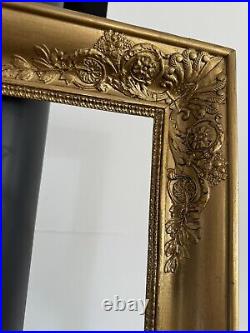 Cadre Ancien/cadre Doré/old Frame Antique/19eme/Cadre Empire/61,5x51 Cm