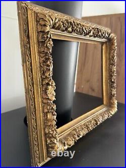 Cadre Ancien/cadre Doré/old Frame Antique/19eme/Louis XV/37,5x32,5cm