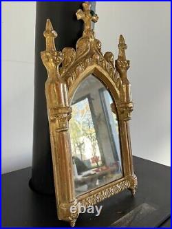 Cadre Ancien/cadre Doré/old Frame Antique/ Debut 18eme/tabernacle/eglise/48x26cm
