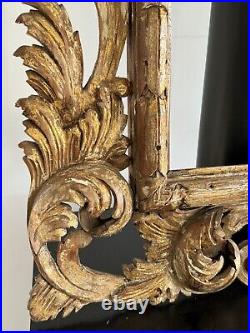 Cadre Ancien/cadre Doré/old Frame Antique/Fin 18eme/boisSculpté/95x78cm