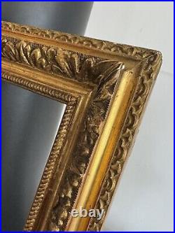 Cadre Ancien/cadre Doré/old Frame Antique/debut 19eme/baguette Or/38x33cm