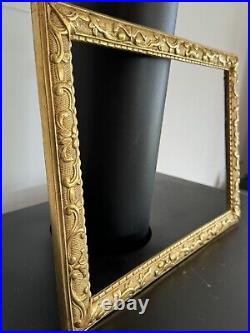 Cadre Ancien/cadre Doré/old Frame Antique/fin 18eme/baguette Or/40x30cm