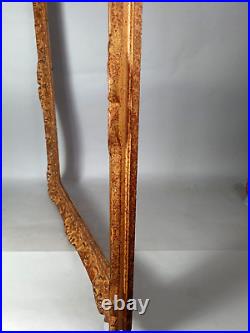 Cadre ancien Montparnasse feuillure 68x53 cm bois sculpté patiné Très bel état