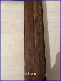 Cadre ancien XIX /XVIII eime siecle sculpte bois antique frame 41 cm/38 cm
