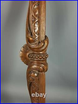 Cadre ancien bois sculpté style Louis XV, 55x40 feuillure 39x29,5 cm Super état