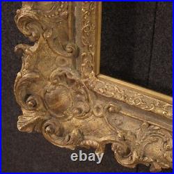 Cadre français sculpté et doré en bois et plâtre style ancien 900 20ème siècle