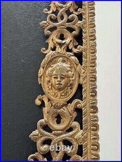 Miroir Ancien/miroir Bronze/old Frame Antique/début 19eme/Louis XV/39x23cm