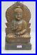 Vintage-Ancien-en-Bois-Main-Sculpte-Meditating-Bouddha-Figurine-Mur-Decor-NH2121-01-xu